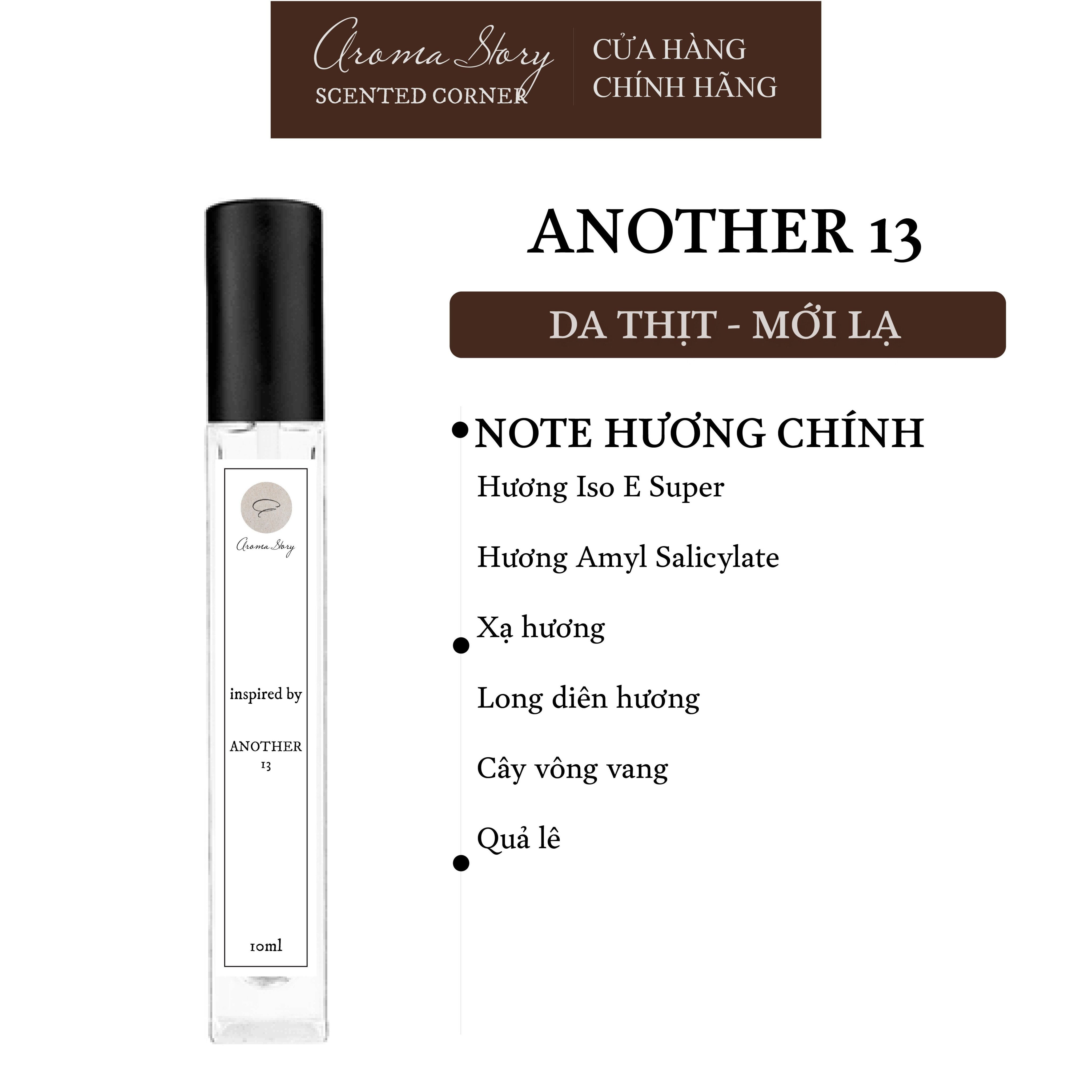 Nước Hoa Unisex Another 13 EDP Aroma Story Size 10ml/50ml