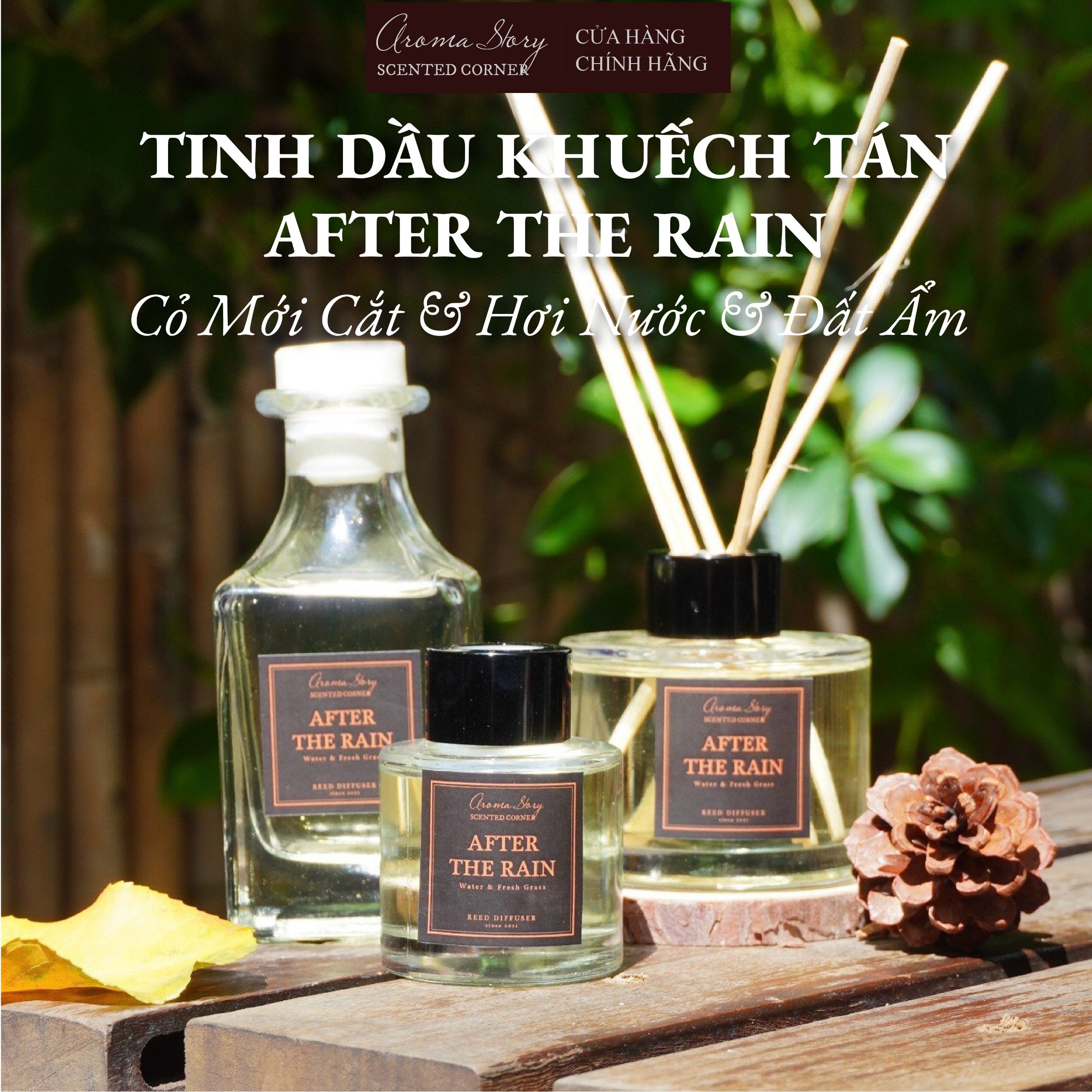 Tinh Dầu Khuếch Tán Aroma Story Peaceful Moment Size 50ml/100ml/150ml