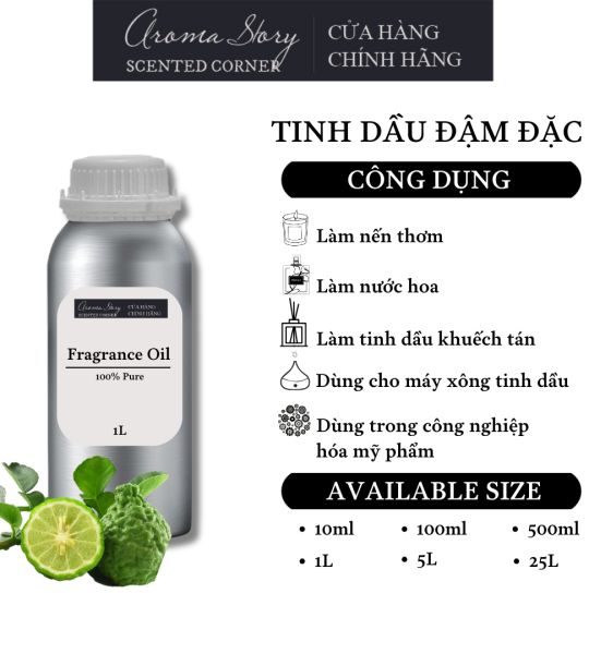 Tinh Dầu Đậm Đặc Aroma Story Hương Cam Bergamot - Dùng Để Làm Nến Thơm, Nước Hoa, Tinh Dầu Khuếch Tán, Máy Xông Tinh Dầu