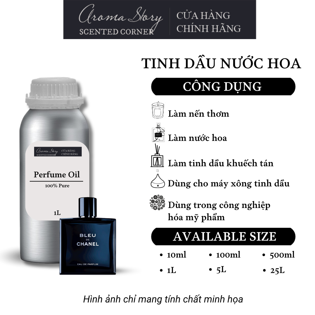 Tinh Dầu Nước Hoa Aroma Story Chanel - Bleu Perfume