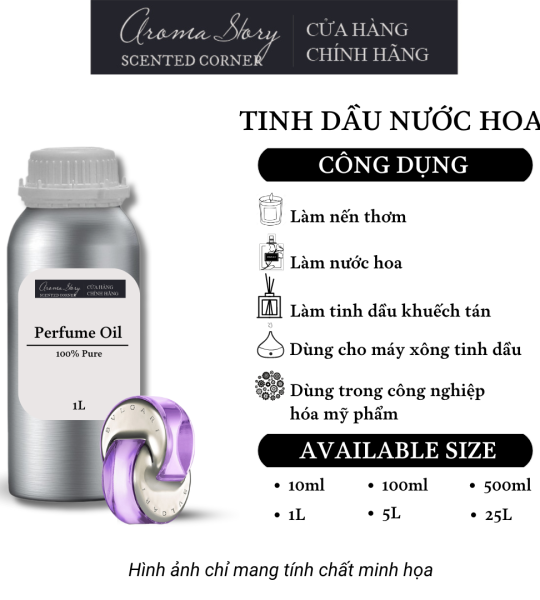 Tinh Dầu Nước Hoa Aroma Story Bvlgari - Omnia Amethyste Perfume