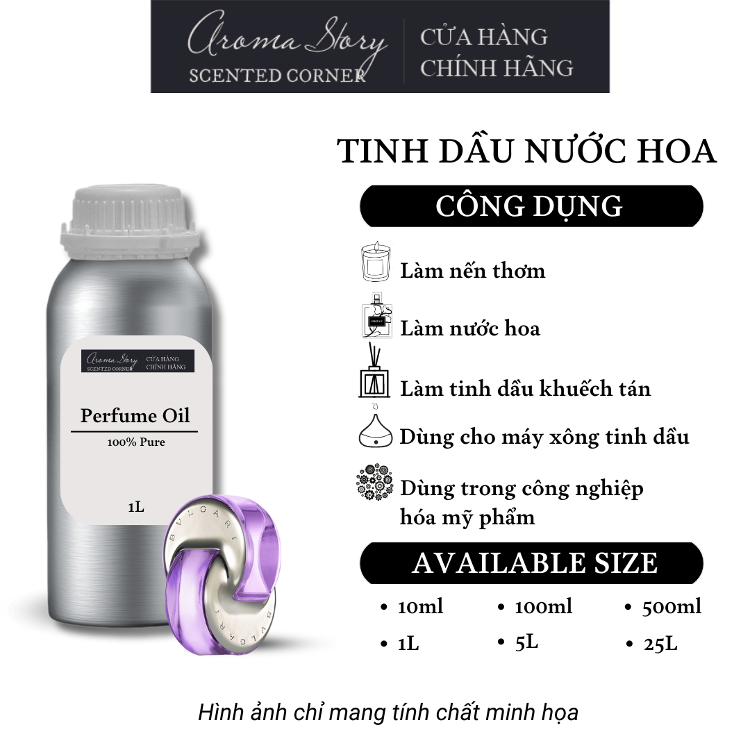 Tinh Dầu Nước Hoa Aroma Story Bvlgari - Omnia Amethyste Perfume