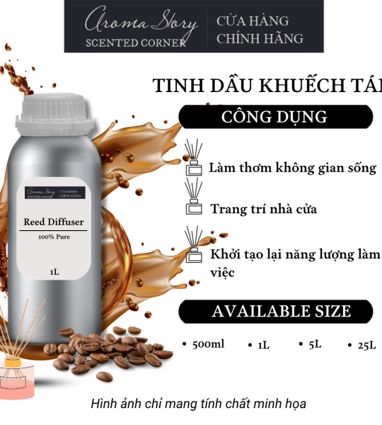 Tinh Dầu Khuếch Tán Aroma Story Hương Cà Phê Robusta (Robusta Coffee) - Dùng Để Làm Thơm Phòng, Không Gian Sống