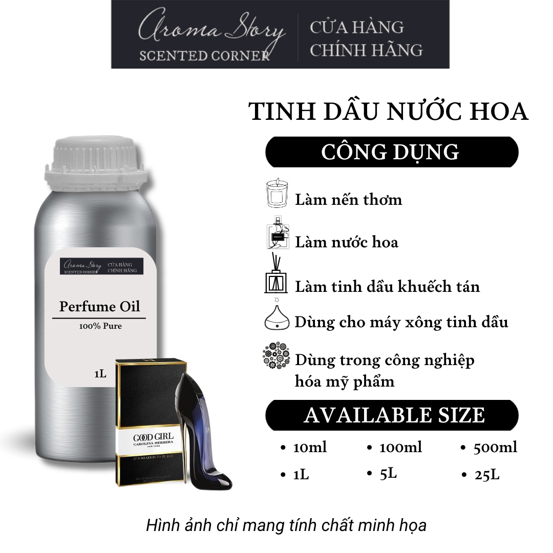 Tinh Dầu Nước Hoa Aroma Story Carolina Herrera - Good Girl Perfume