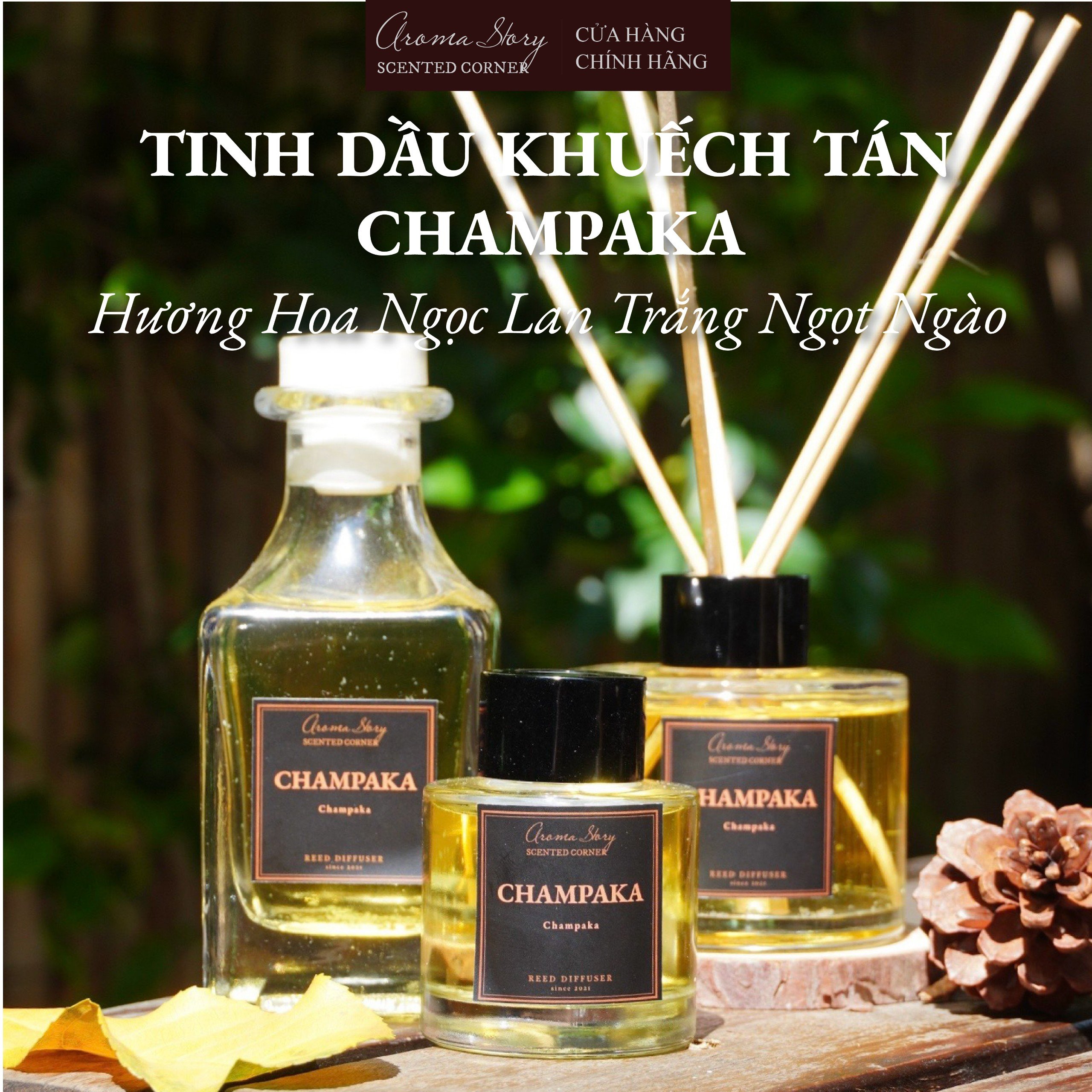 Tinh Dầu Khuếch Tán Aroma Story Verbena Size 50ml/100ml/150ml