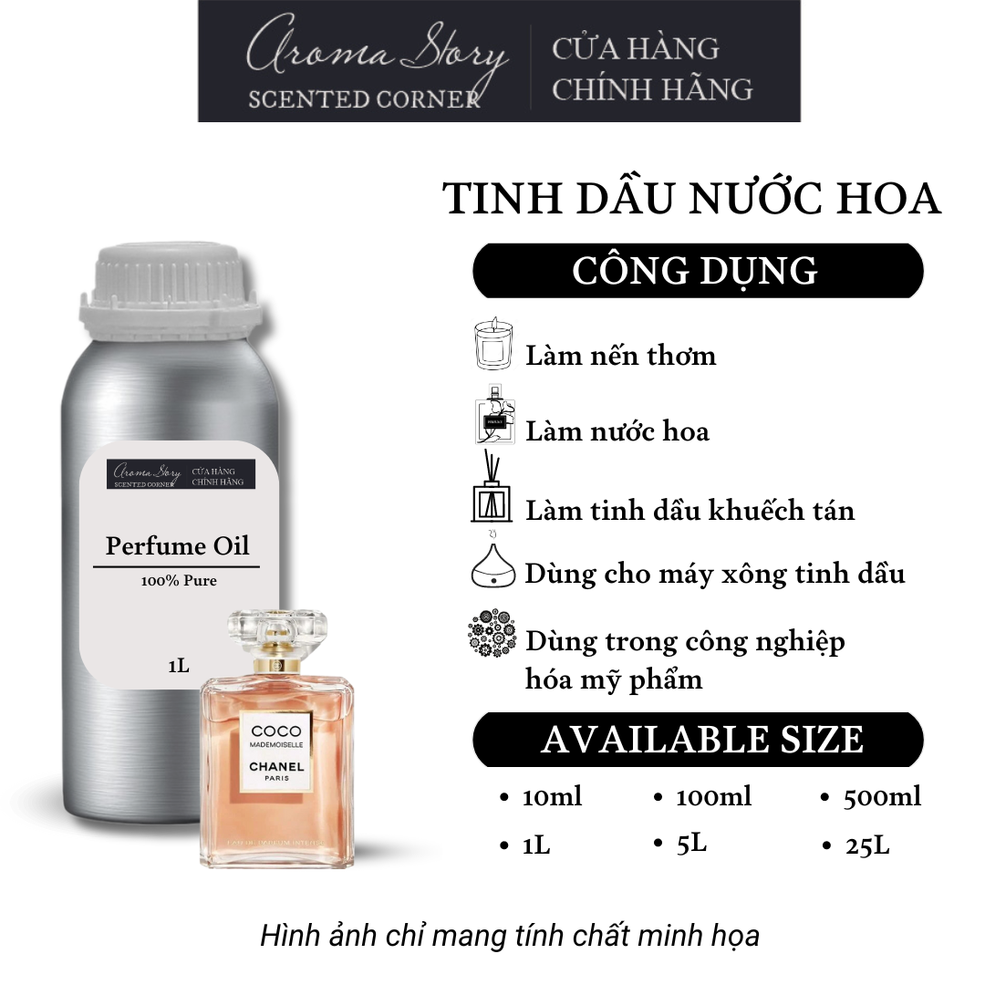 Tinh Dầu Nước Hoa Aroma Story Chanel- Coco Mademoiselle Perfume