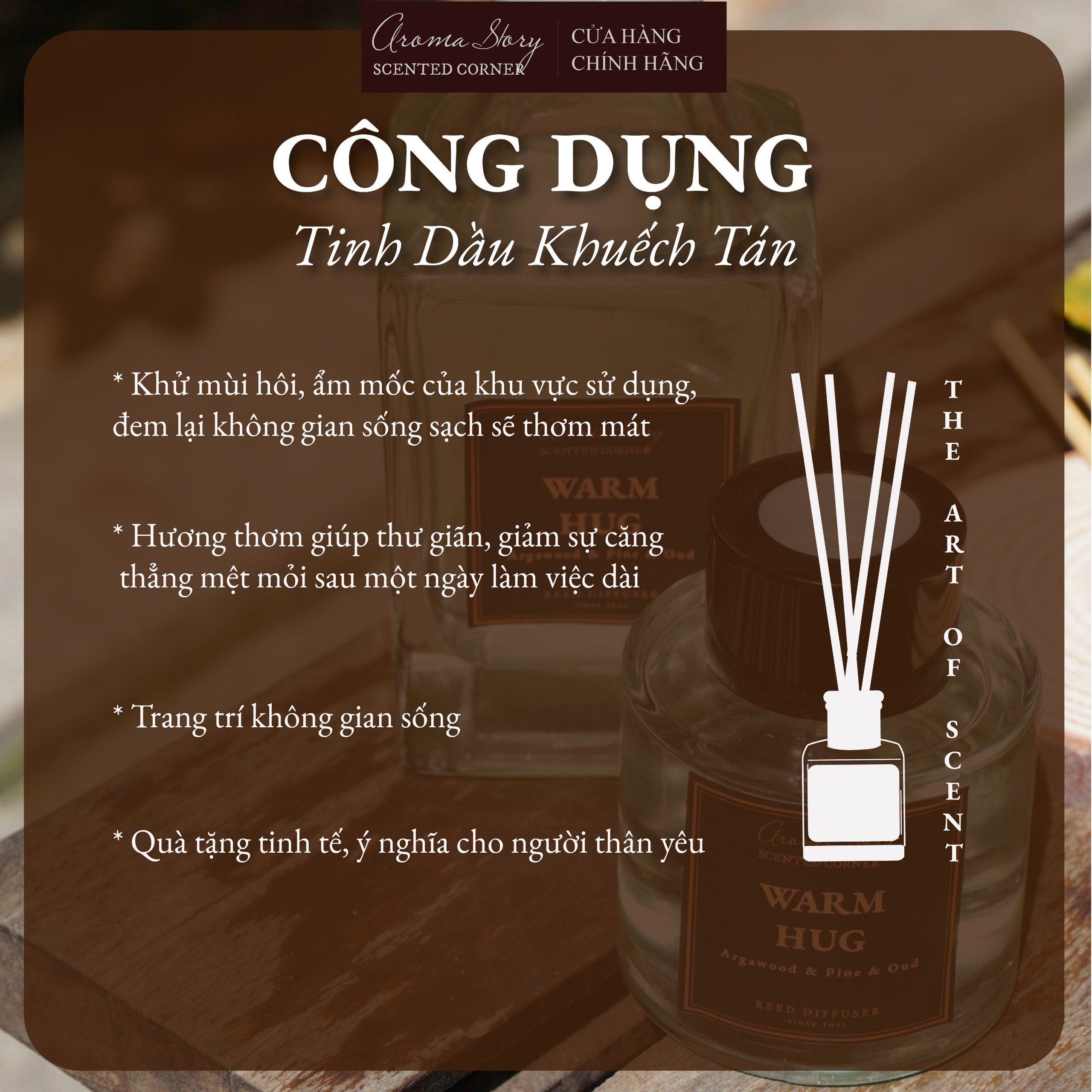 Tinh Dầu Khuếch Tán True Grace  Aroma Story Size 50ml/100ml/150ml