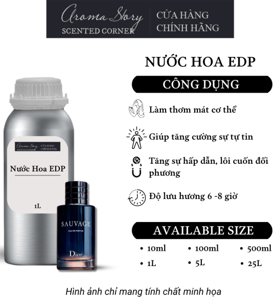 Tinh Dầu Nước Hoa EDP Dior - Sauvage Perfume Aroma Story