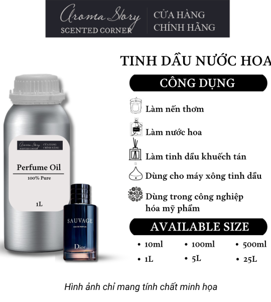 Tinh Dầu Nước Hoa Aroma Story Dior - Sauvage Perfume