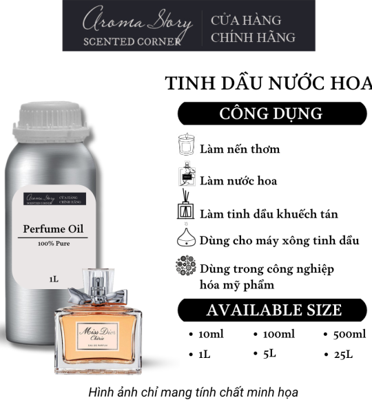 Tinh Dầu Nước Hoa Aroma Story Dior - Miss Dior Chérie Perfume