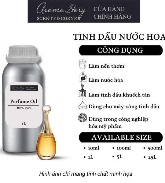 Tinh Dầu Nước Hoa Aroma Story Dior - J'adore Perfume