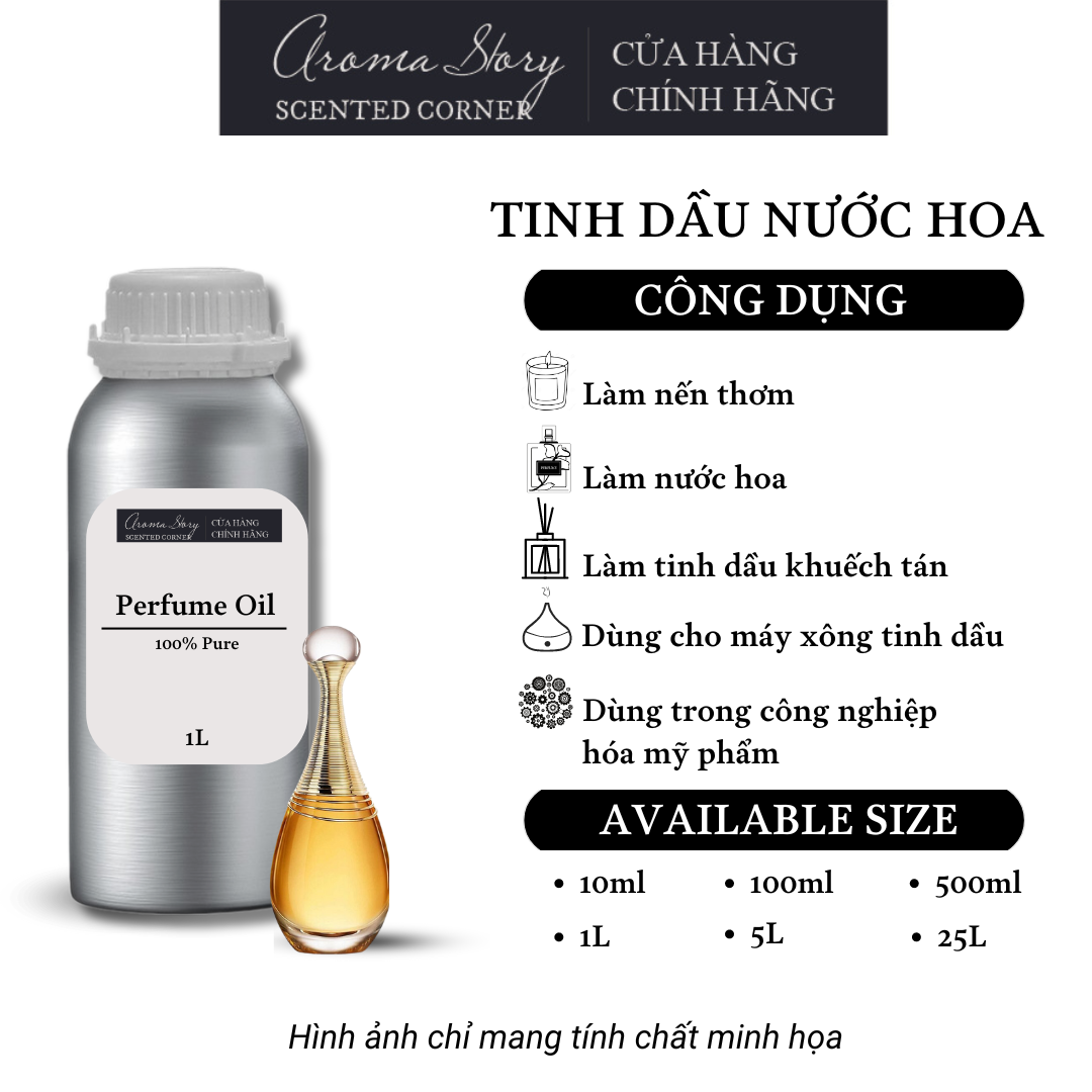 Tinh Dầu Nước Hoa Aroma Story Dior - J'adore Perfume