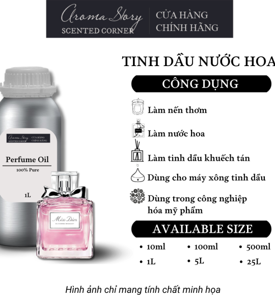 Tinh Dầu Nước Hoa Aroma Story Dior - Miss Dior Blooming Bouquet Perfume