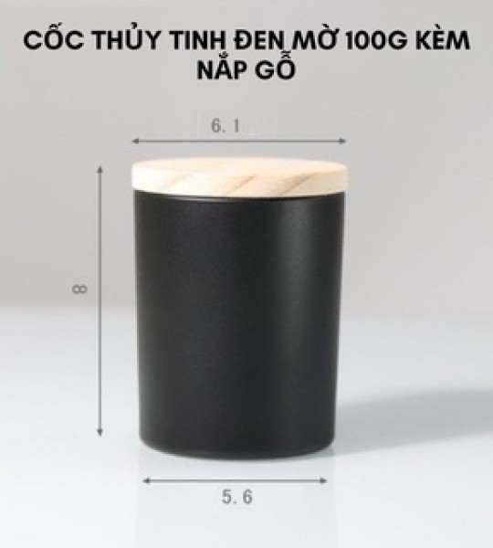 Cốc Dùng Để Làm Nến Thơm Aroma Story Có Nắp Nhiều Size Đa Chất Liệu