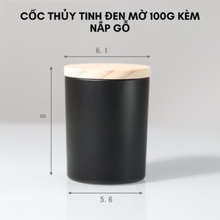 Cốc Dùng Để Làm Nến Thơm Aroma Story Có Nắp Nhiều Size Đa Chất Liệu