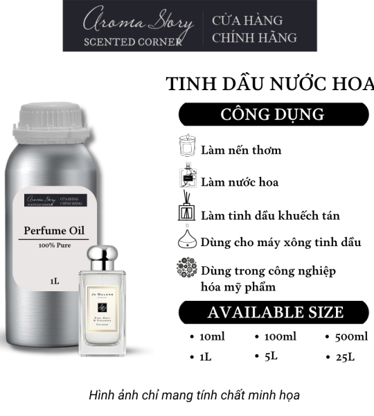 Tinh Dầu Nước Hoa Aroma Story Jo Malone - Earl Grey & Cucumber Perfume