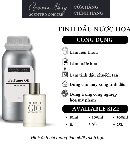 Tinh Dầu Nước Hoa Aroma Story Giorgio Armani - Acqua di Gio Perfume