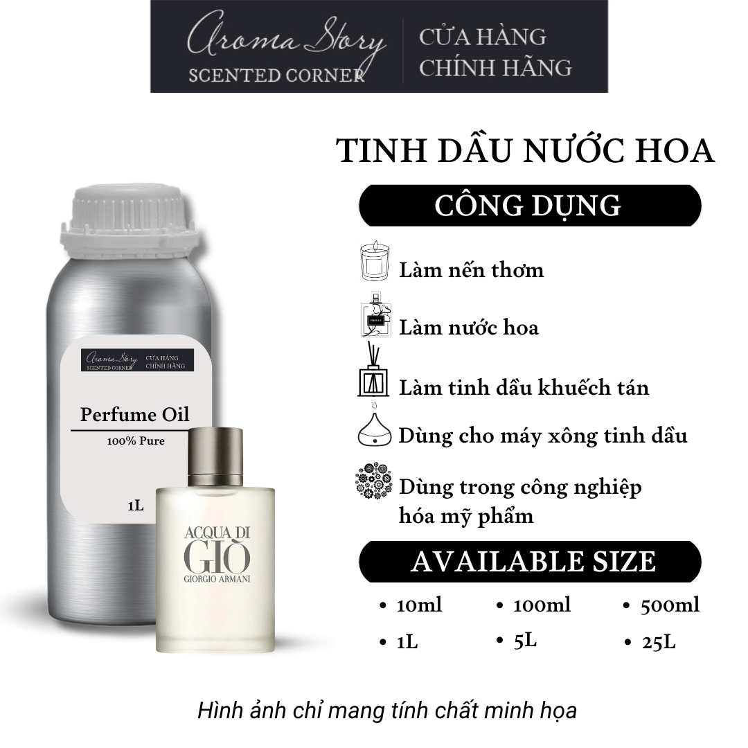 Tinh Dầu Nước Hoa Aroma Story Giorgio Armani - Acqua di Gio Perfume