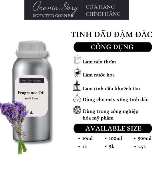 Tinh Dầu Đậm Đặc Aroma Story Hương Hoắc Hương (Patchouli)- Dùng Để Làm Nến Thơm, Nước Hoa, Tinh Dầu Khuếch Tán, Máy Xông