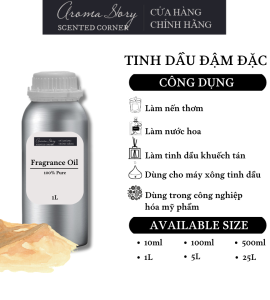 Tinh Dầu Đậm Đặc Aroma Story Hương Đồi Cát (Sand Dune) - Dùng Để Làm Nến Thơm, Nước Hoa, Tinh Dầu Khuếch Tán, Máy Xông