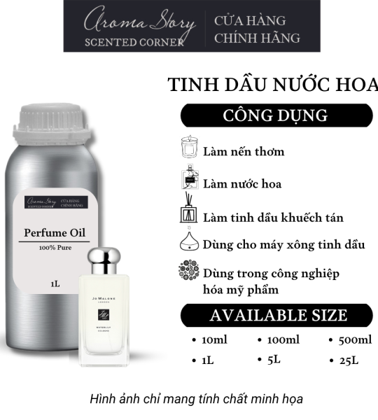 Tinh Dầu Nước Hoa Aroma Story Jo Malone -Dark Amber & Ginger Lily Perfume