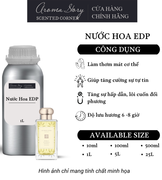 Tinh Dầu Nước Hoa EDP Jo Malone - Nectarine Blossom & Honey Perfume Aroma Story