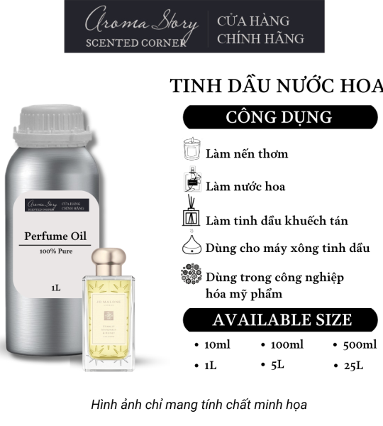 Tinh Dầu Nước Hoa Aroma Story Jo Malone - Nectarine Blossom & Honey Perfume