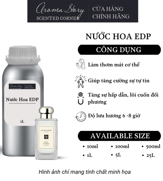 Tinh Dầu Nước Hoa EDP Jo Malone - Pear & Fressia Perfume Aroma Story