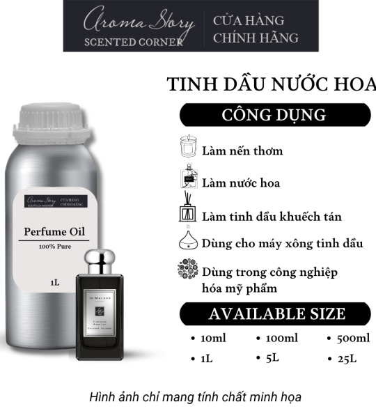 Tinh Dầu Nước Hoa Aroma Story Jo Malone - Tuberose & Angelica Perfume