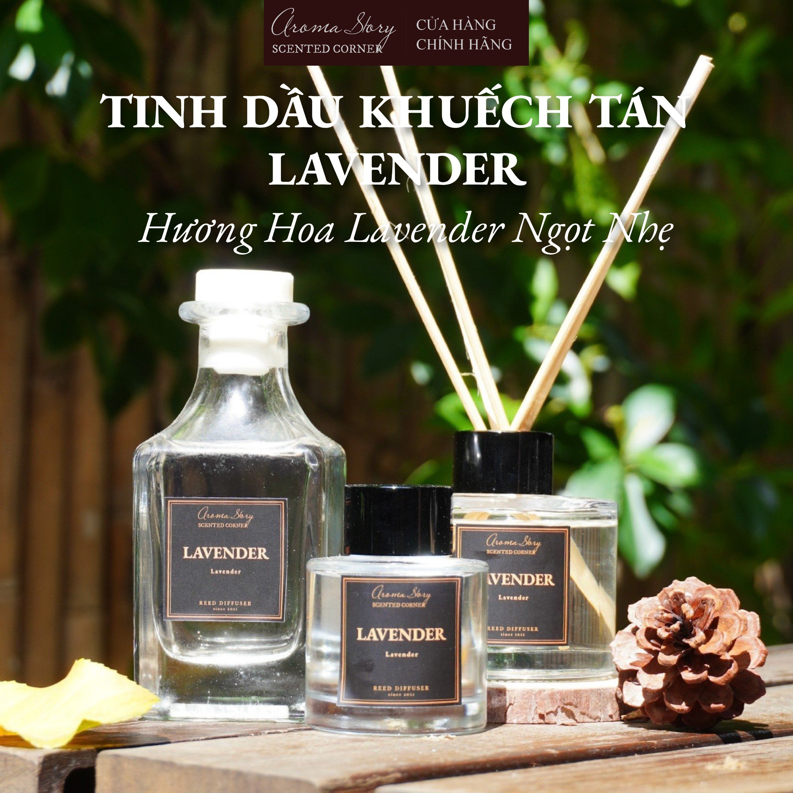 Tinh Dầu Khuếch Tán Aroma Story Verbena Size 50ml/100ml/150ml