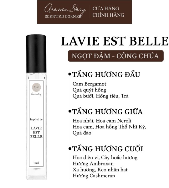 Nước Hoa Nữ La Vie Est Belle EDP Aroma Story Size 10ml/50ml