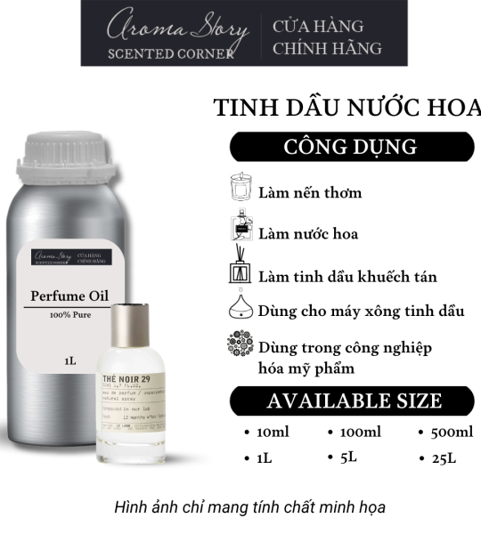 Tinh Dầu Nước Hoa Aroma Story Le Labo - Thé Noir 29 Perfume