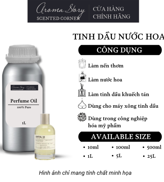 Tinh Dầu Nước Hoa Aroma Story Le Labo - Thé Noir 33 Perfume