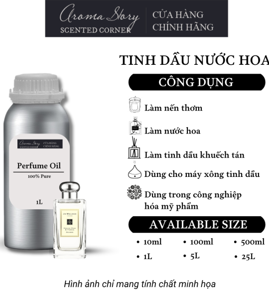 Tinh Dầu Nước Hoa Aroma Story Jo Malone - Pear & Fressia Perfume