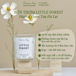 Nến Thơm Mini Hương Gỗ Ấm & Hoa Anh Đào Little Forest Aroma Story Size 50g