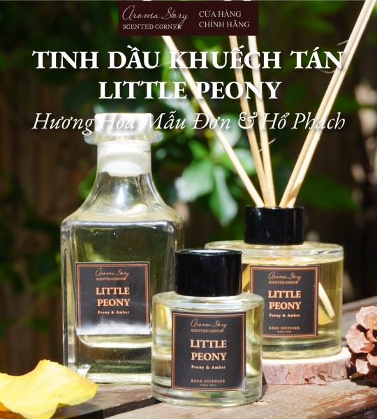 Tinh Dầu Khuếch Tán Little Peony Aroma Story Size 50ml/100ml/150ml