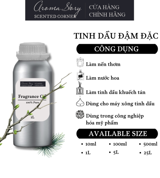 Tinh Dầu Đậm Đặc Aroma Story Hương Lộc Non (Velvet) - Dùng Để Làm Nến Thơm, Nước Hoa, Tinh Dầu Khuếch Tán, Máy Xông