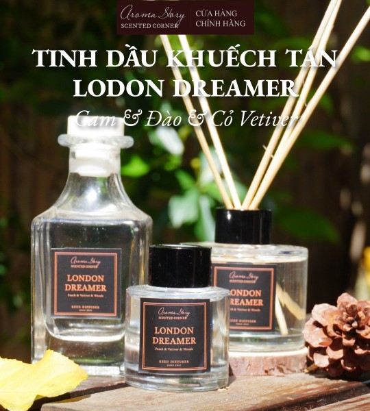 Tinh Dầu Khuếch Tán London Dreamer Aroma Story Size 50ml/100ml/150ml