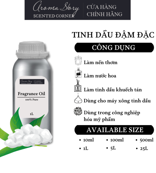 Tinh Dầu Đậm Đặc Aroma Story Hương Long Não (CAMPHOR) - Dùng Để Làm Nến Thơm, Nước Hoa, Tinh Dầu Khuếch Tán, Máy Xông