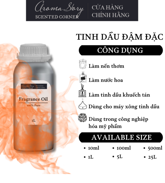 Tinh Dầu Đậm Đặc Aroma Story Hương Lửa (Fire)- Dùng Để Làm Nến Thơm, Nước Hoa, Tinh Dầu Khuếch Tán, Máy Xông Tinh Dầu