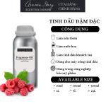 Tinh Dầu Đậm Đặc Aroma Story Hương Mâm Xôi (Raspberry) - Dùng Để Làm Nến Thơm, Nước Hoa, Tinh Dầu Khuếch Tán, Máy Xông