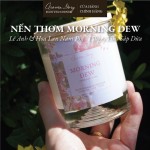 Nến Thơm Morning Dew Aroma Story - BST Light Up The Dark Hương Tự Nhiên Cao Cấp Cốc Thuỷ Tinh Size 150g