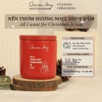 Nến Thơm Cốc Xi Măng Hương Bánh Quy & Gừng Christmas Is You Aroma Story Size 110g