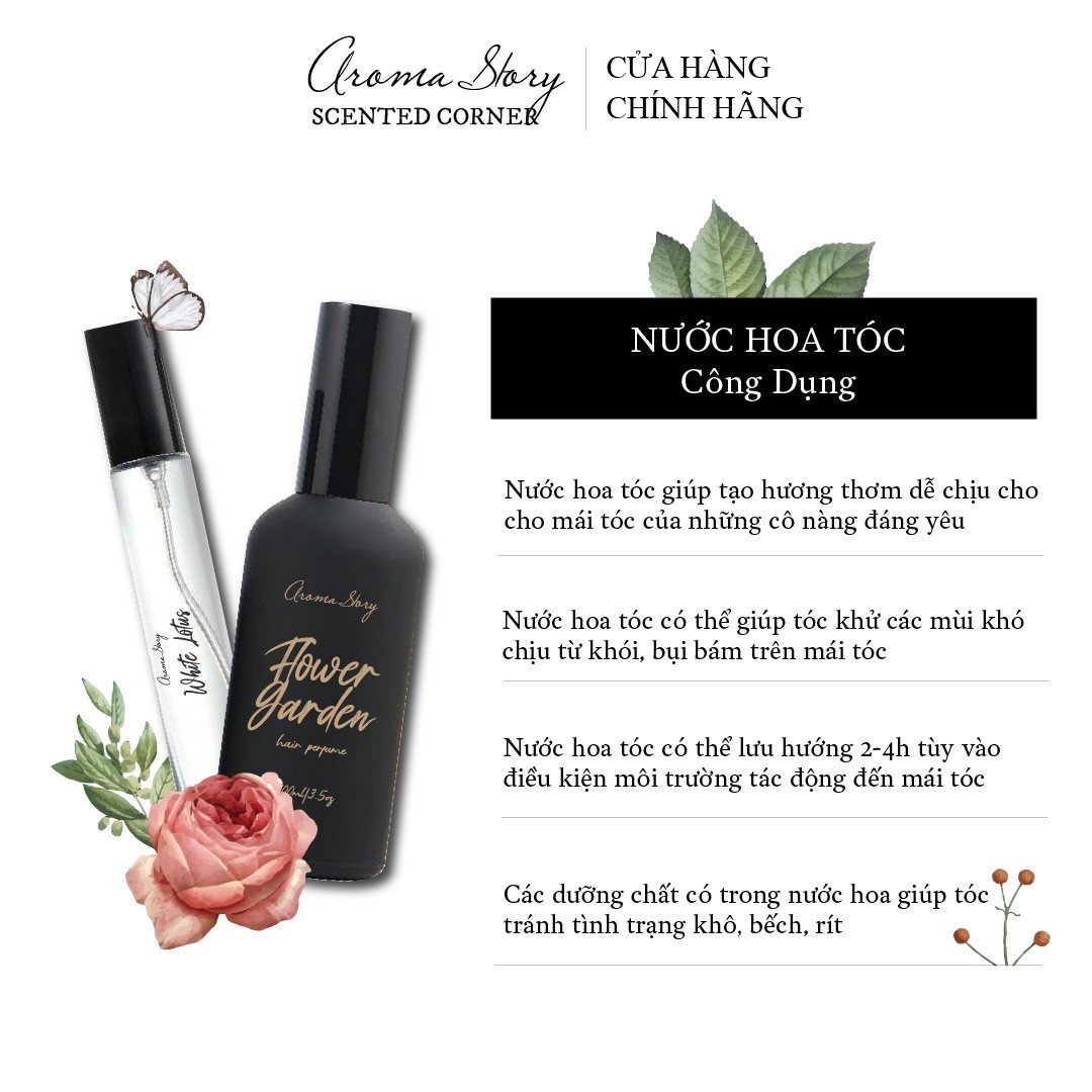 Nước Hoa Tóc Hương Nước Hoa Nổi Tiếng Coco Mademoiselle Aroma Story 10ml/100ml