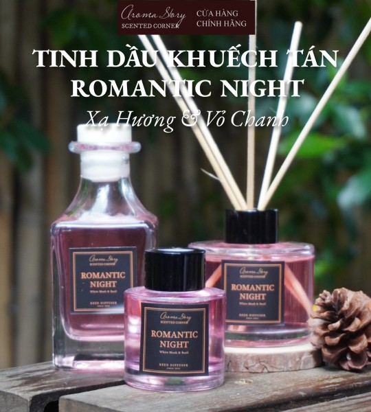 Tinh Dầu Khuếch Tán Aroma Story Romantic Night Size 50ml/100ml/150ml