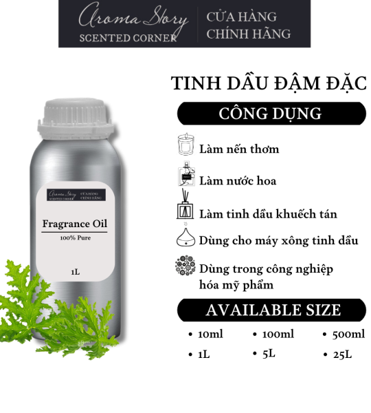 Tinh Dầu Đậm Đặc Aroma Story Hương Sả Java - Dùng Để Làm Nến Thơm, Nước Hoa, Tinh Dầu Khuếch Tán, Máy Xông Tinh Dầu