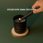 [ĐÃ BÁN HƠN 3,000SP] Dụng Cụ Thắp Nến USB Aroma Story Màu Đen Dạng Vỉ