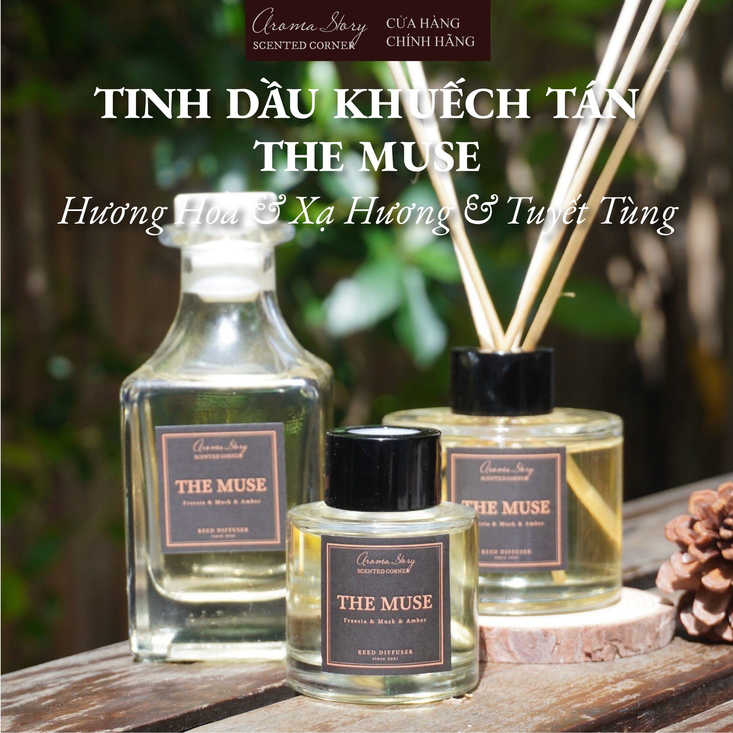 Tinh Dầu Khuếch Tán Aroma Story Verbena Size 50ml/100ml/150ml