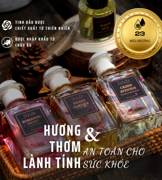 Tinh Dầu Khuếch Tán Aroma Story Nhiều Hương Size 50ml/100ml