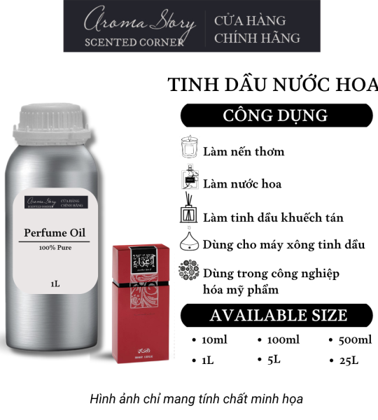 Tinh Dầu Nước Hoa Aroma Story Rassi - Egra Woman Perfume